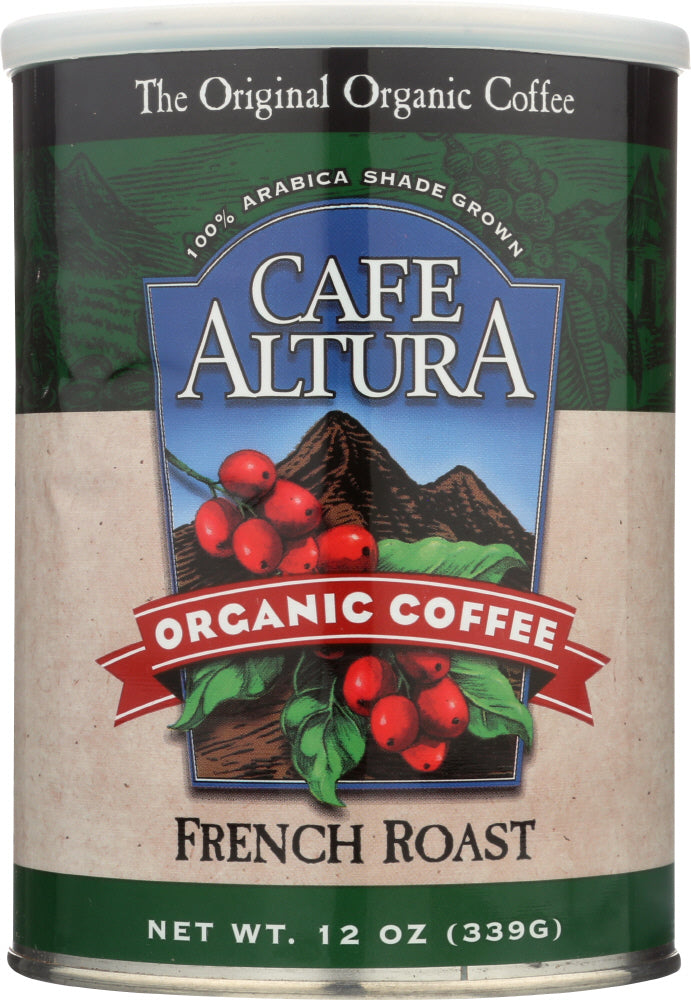 CAFE ALTURA: Organic Coffee French Roast, 12 oz