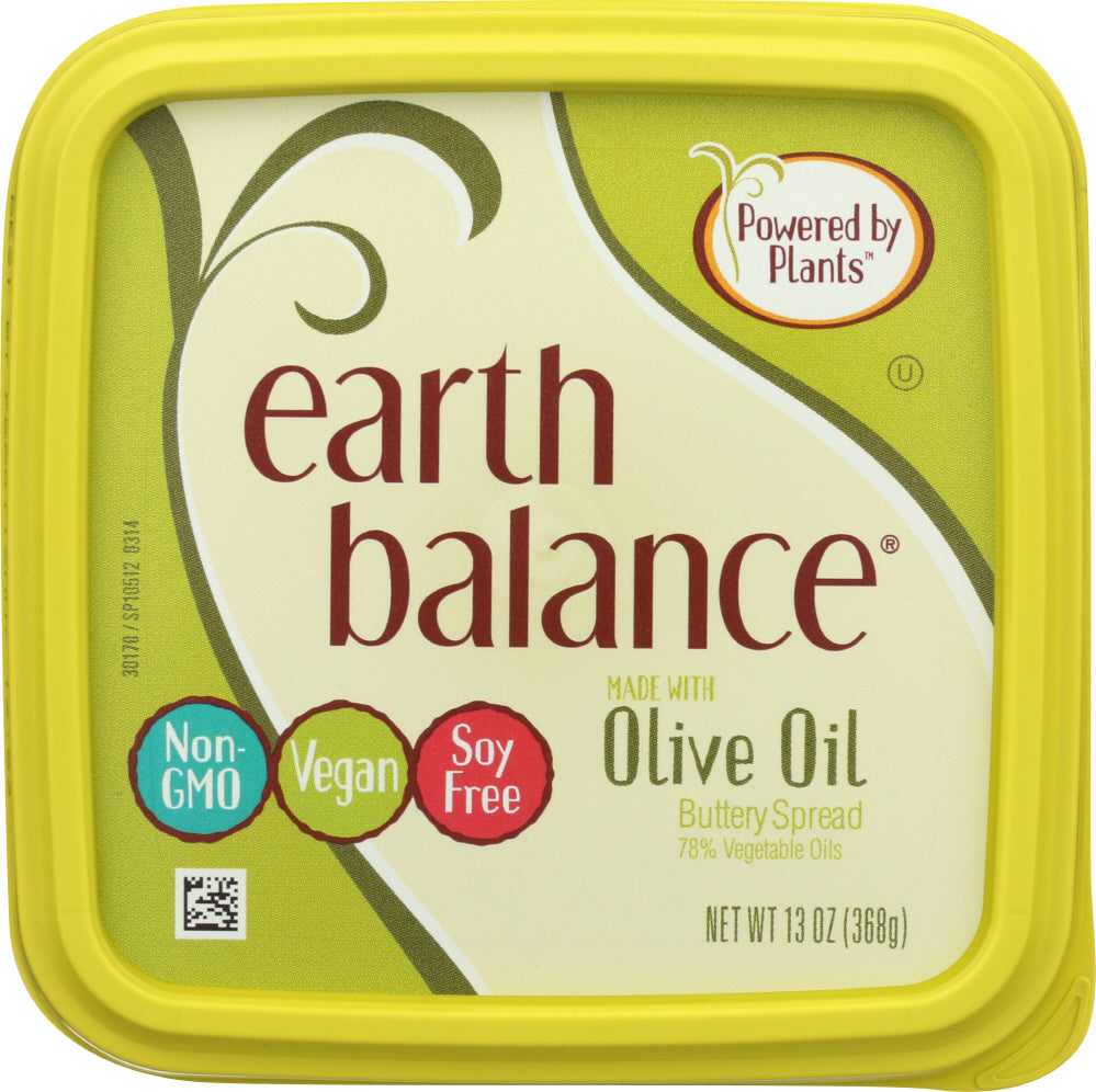 EARTH BALANCE: Natural Buttery Spread made with Olive Oil, 13 oz