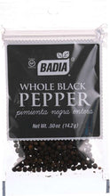 BADIA: Whole Black Pepper, 0.5 oz