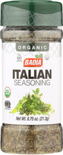 BADIA: Italian Seasoning Organic, .75 oz