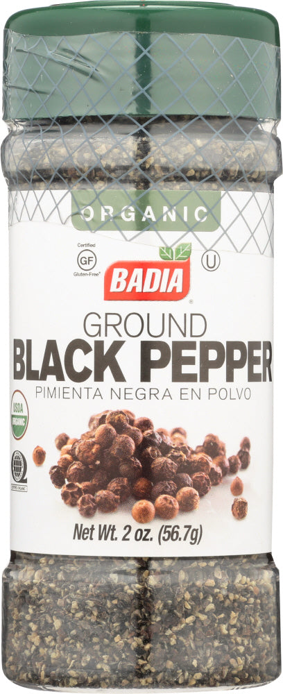 BADIA: Black Pepper Ground, 2 oz