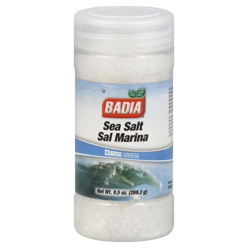 BADIA: Sea Salt Coarse, 9.5 oz
