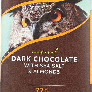 ENDANGERED SPECIES: Natural Dark Chocolate with Sea Salt & Almonds, 3 oz