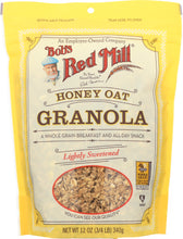 BOBS RED MILL: Honey Oat Granola Cereal, 12 oz