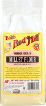 BOBS RED MILL:  Whole Grain Millet Flour, 23 oz