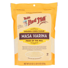 BOB'S RED MILL: Golden Corn Flour Masa Harina, 22 oz