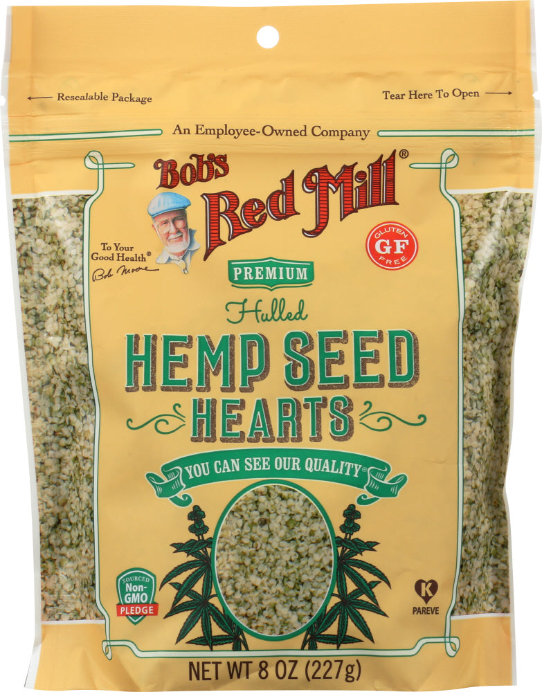 BOBS RED MILL: Hulled Hemp Seed Hearts, 8 oz