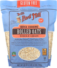 BOBS RED MILL: Oats Rolled Gluten Free, Quick Cook, 28 oz