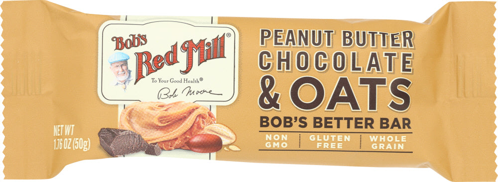 BOBS RED MILL: Bar Oat Peanut Butter Chocolate, 1.76 oz