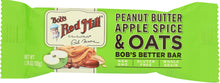 BOBS RED MILL: Peanut Butter Apple Spice & Oats Bobs Better Bar, 1.76 oz