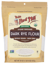 BOB'S RED MILL: Organic Dark Rye Flour, 20 oz