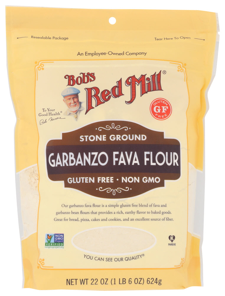 BOB'S RED MILL: Gluten Free Garbanzo Fava Flour, 22 oz