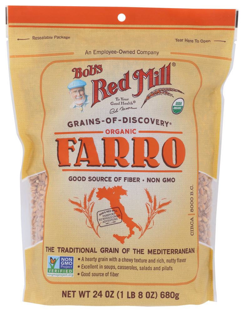 BOB'S RED MILL: Organic Farro, 24 oz