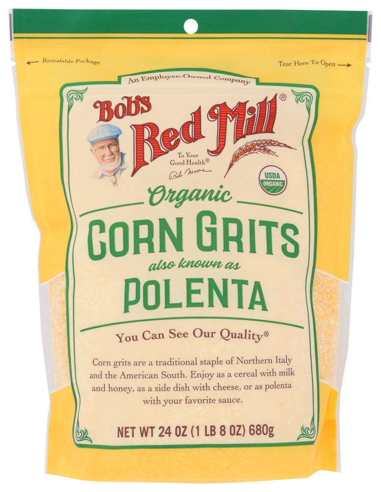 BOB'S RED MILL: Organic Corn Grits Polenta, 24 oz
