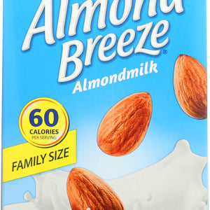 BLUE DIAMOND: Almond Breeze Almond Milk Original, 64 oz