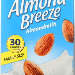 BLUE DIAMOND: Almond Breeze Vanilla Unsweetened, 64 oz