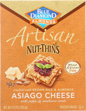 BLUE DIAMOND: Artisan Nut Thins Asiago Cheese, 4.25 oz