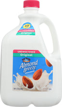 BLUE DIAMOND: Almond Breeze Original Unsweetened, 96 oz