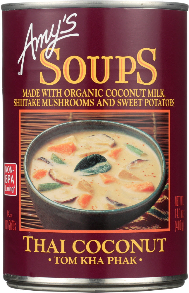 AMY'S: Soup Tom Kha Phak Thai Coconut, 14.1 oz
