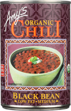 AMY'S: Organic Chili Black Bean Low Fat Medium, 14.7 Oz