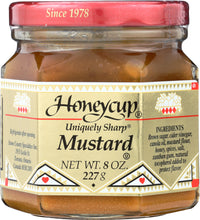 HONEYCUP: Uniquely Sharp Mustard, 8 oz