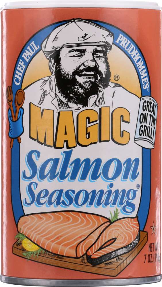 CHEF PAUL PRUDHOMME'S: Magic Salmon Seasoning, 7 Oz