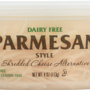 FOLLOW YOUR HEART: Cheese Parmesan Shredded Vegan, 4 oz