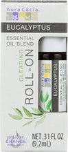 AURA CACIA: Oil Essential Roll-on Eucalyptus 0.31 oz