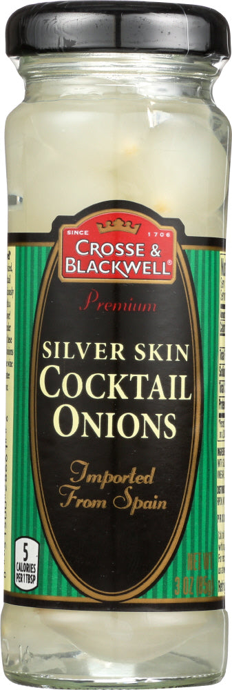 CROSSE & BLACKWELL: Cocktail Onions, 3 oz