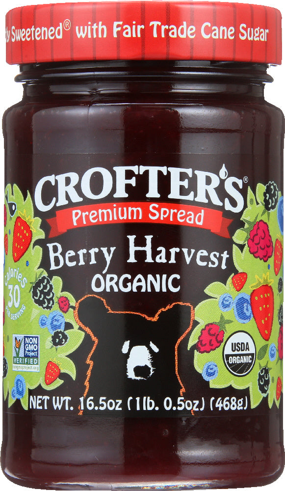CROFTERS: Berry Harvest Fruit Spread, 16.5 oz