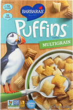 BARBARAS BAKERY: Puffins Cereal Multigrain, 10 Oz