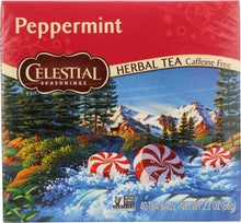 CELESTIAL SEASONINGS: Peppermint Herbal Tea Pack of 40, 2.3 oz