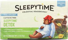CELESTIAL SEASONINGS: Wellness Sleepytime Detox Tea Pack of 20, 1.2 oz
