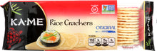 KA ME: Rice Cracker Plain Gluten Free, 3.5 oz