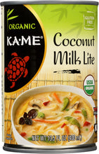 KA ME: Organic Coconut Milk Lite, 13.5 fo