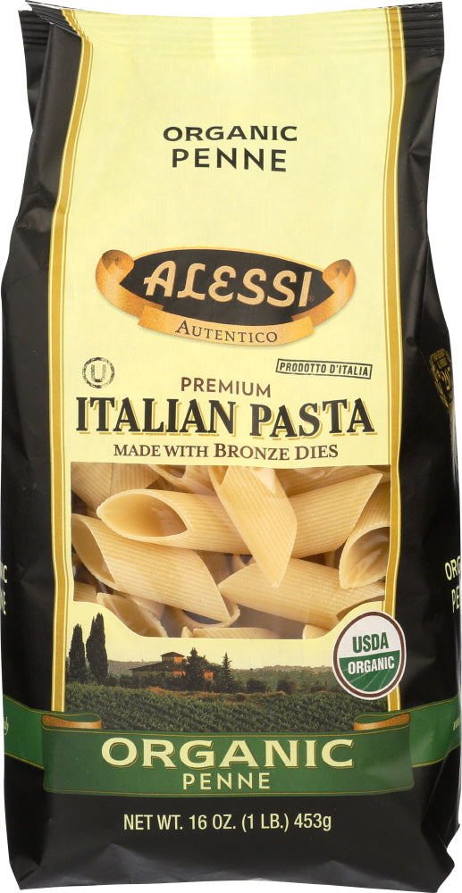ALESSI: Penne Italian Pasta Organic, 16 oz