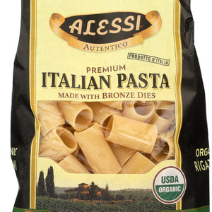 ALESSI: Rigatoni Italian Pasta Organic, 16 oz
