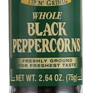 ALESSI: Whole Black Peppercorns, 2.64 oz