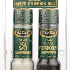ALESSI: Grinder Set Salt and Pepper, 2 Pc