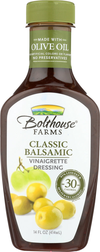 BOLTHOUSE FARMS: Classic Balsamic Vinaigrette Dressing, 14 oz