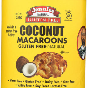 JENNIE'S: Gluten Free Coconut Macaroons, 8 oz