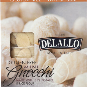DELALLO: Gluten Free Potato And Rice Gnocchi, 12 oz