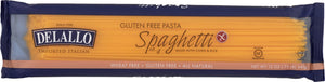 DELALLO: Gluten Free Corn & Rice Spaghetti, Wheat-Free Pasta Crafted With The Finest Corn & Rice, 12 oz