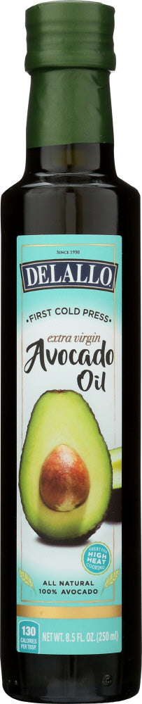 DELALLO: Oil Avocado Extra Virgin, 8.5 oz
