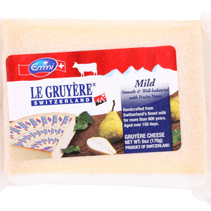 EMMI: Mild Gruyere Cheese, 6 oz
