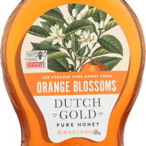 DUTCH GOLD: Honey Orange Blossom, 16 oz