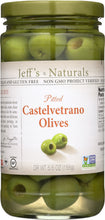 JEFFS NATURALS: Pitted Castelvetrano Olives, 5.5 oz