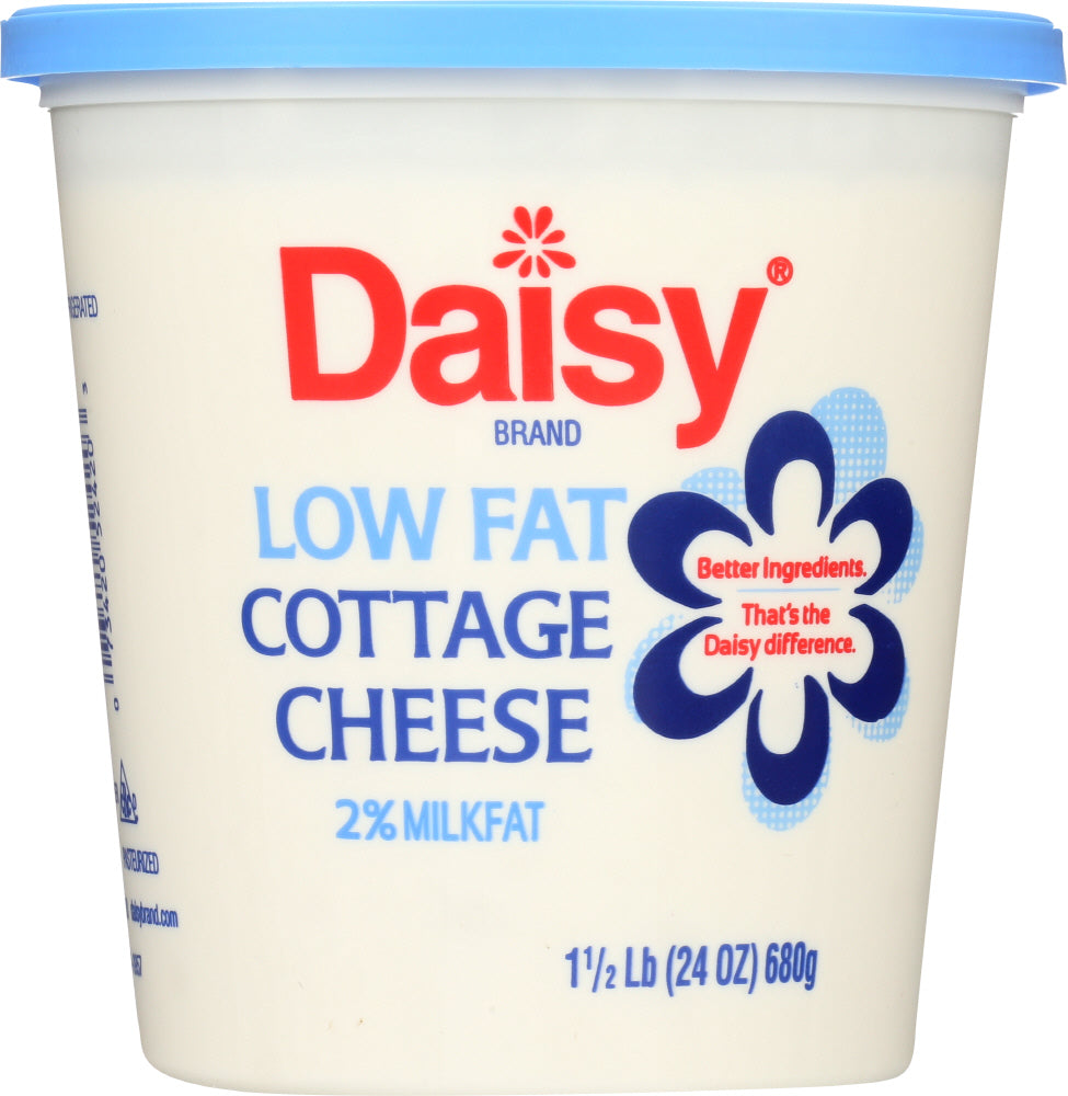 DAISY: Low Fat Cottage Cheese 2% Milkfat, 24 oz