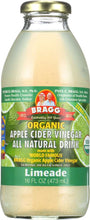 BRAGG: Organic Apple Cider Vinegar All Natural Drink Limeade, 16 oz