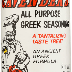CAVENDER'S: All Purpose Greek Seasoning, 3.25 Oz